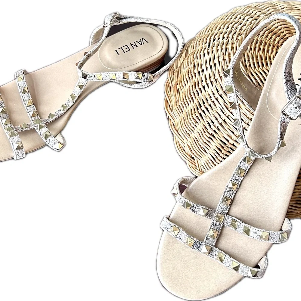 Vaneli Multicolor Strappy Sandals Collection - Picture 11 of 12